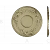 Floral Wreath Medallion STL for CNC