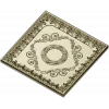 Aurelia Rosette Panel - Baroque Square Decorative STL