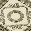 Aurelia Rosette Panel - Baroque Square Decorative STL