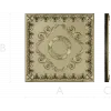 Aurelia Rosette Panel - Baroque Square Decorative STL