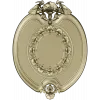 Oval Floral Medallion - STL 3D Model for CNC Routing