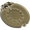 Oval Floral Medallion - STL 3D Model for CNC Routing