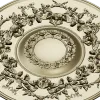 Victorian Floral Rosette - STL 3D Model for CNC Milling