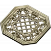 Octagonal Floral Lattice 3D STL for CNC