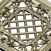 Octagonal Floral Lattice 3D STL for CNC