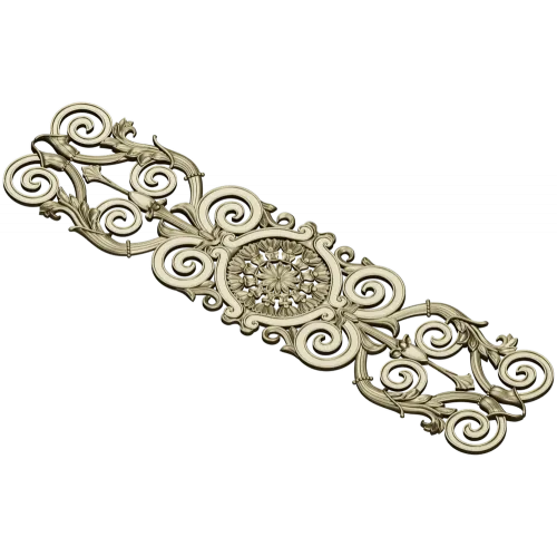 Aurelia Rosette Frieze - STL 3D model for CNC carving