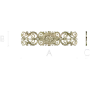 Aurelia Rosette Frieze - STL 3D model for CNC carving