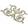 Acanthus Urn Cartouche - STL 3D model for CNC routing