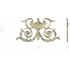 Acanthus Urn Cartouche - STL 3D model for CNC routing