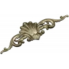 Rococo Shell Cartouche - STL 3D Model for CNC