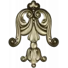 Rococo Acanthus Tassel STL for CNC