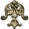 Rococo Acanthus Tassel STL for CNC