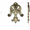 Rococo Acanthus Tassel STL for CNC