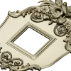 Ornate Dove Crest Frame STL for CNC