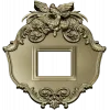Ornate Dove Crest Frame STL for CNC