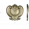 Барочный картуш STL для ЧПУ - рельефная накладка