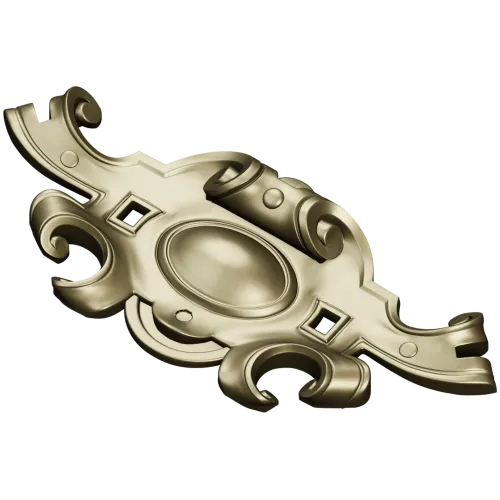Rococo Cartouche 3D STL for CNC