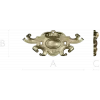 Rococo Cartouche 3D STL for CNC