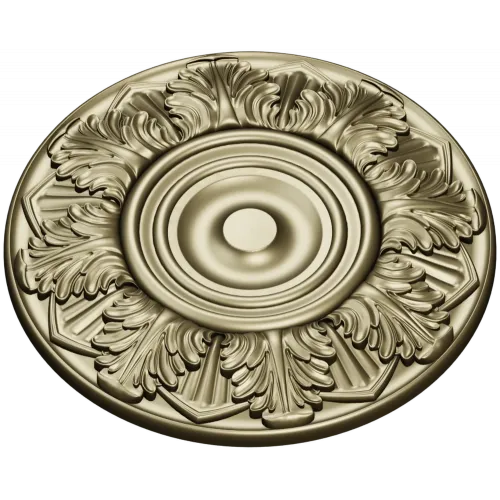 Classical Acanthus Rosette - STL 3D Model for CNC