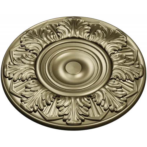 Classical Acanthus Rosette - STL 3D Model for CNC