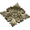 Acanthus Star Rosette - STL 3D model for CNC carving