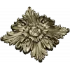 Acanthus Star Rosette - STL 3D model for CNC carving