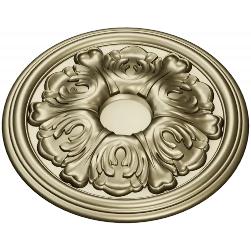 Acanthus Rosette Medallion - 3D STL model for CNC
