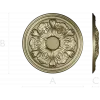 Acanthus Rosette Medallion - 3D STL model for CNC