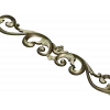 Baroque Acanthus Horizontal Ornament STL for CNC