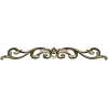 Baroque Acanthus Horizontal Ornament STL for CNC