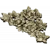 Розовый картуш - 3D модель STL для фрезеровки