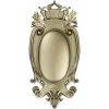 Regal Oval Cartouche STL 3D model for CNC