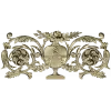 Neoclassical Urn Cartouche - STL 3D Model for CNC