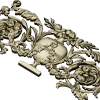 Neoclassical Urn Cartouche - STL 3D Model for CNC