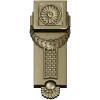 Classical Rosette Laurel Vertical Applique STL
