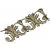 Acanthus Frieze STL 3D model for CNC carving