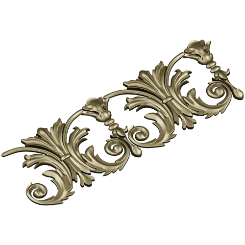 Acanthus Frieze STL 3D model for CNC carving