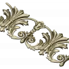 Acanthus Frieze STL 3D model for CNC carving