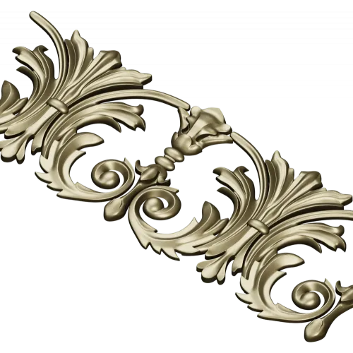 Acanthus Frieze STL 3D model for CNC carving