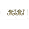 Acanthus Frieze STL 3D model for CNC carving