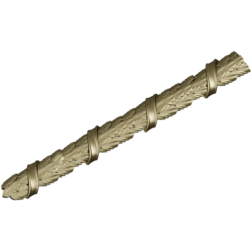 3D модель STL - Лавровая Спираль для ЧПУ
