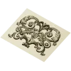 Baroque Acanthus Relief Panel STL for CNC