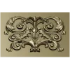 Baroque Acanthus Relief Panel STL for CNC