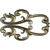 Acanthus Scroll Decorative STL for CNC Milling
