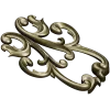 Acanthus Scroll Decorative STL for CNC Milling