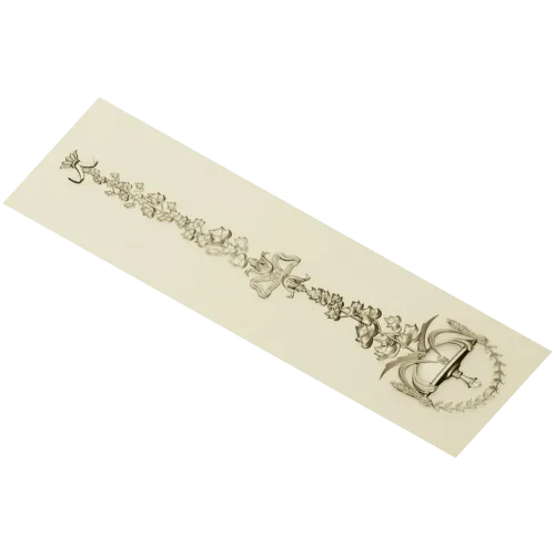 Mariner's Garland - decorative STL 3D model for CNC carving