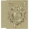 Классический орнаментальный картуш - 3D модель STL для ЧПУ