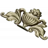 Classical Acanthus Urn Cartouche - STL 3D Model for CNC