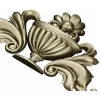 Classical Acanthus Urn Cartouche - STL 3D Model for CNC