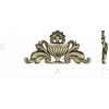 Classical Acanthus Urn Cartouche - STL 3D Model for CNC